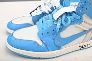 Jordan 1 Retro High Off-White University Blue  AQ0818-148 - 5