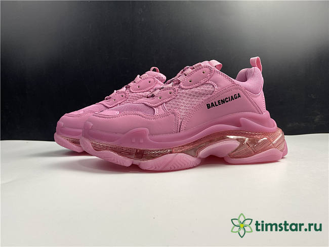 Blncig Triple S Clearsole Pink (W) 544351W2GA15760 - 1