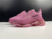 Blncig Triple S Clearsole Pink (W) 544351W2GA15760 - 1