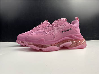 Blncig Triple S Clearsole Pink (W) 544351W2GA15760