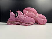 Blncig Triple S Clearsole Pink (W) 544351W2GA15760 - 5