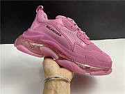 Blncig Triple S Clearsole Pink (W) 544351W2GA15760 - 3