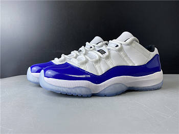 Air Jordan 11 Retro Low White Concord (W) AH7860-100