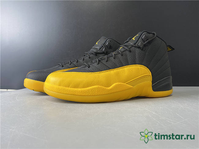 Air Jordan 12 University Gold Black Yellow 130690-070 - 1