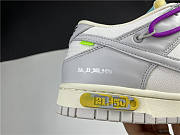 Off-White x Nike SB Dunk Low Beige Grey Purple DM1602-100 - 3