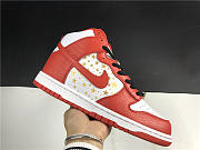 Nike Dunk High Pro SB Supreme Red Stars 307385-161 - 3