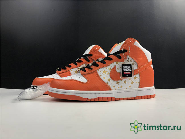 Nike SB Dunk High Supreme Orange 307385-181 - 1