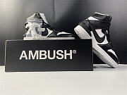 Nike Dunk High Ambush Black White CU7544-001 - 4