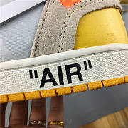 Air Jordan 1 High Off-White Canary Yellow AQ0818-149  - 3