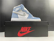 Jordan 1 Retro High Hyper Royal Smoke Grey  555088-402 - 2