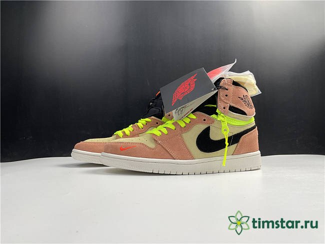 Jordan 1 High Switch Peach  CW6576-800 - 1