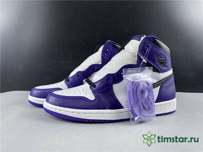 AIR Jordan 1 Mid Sanded Purple 554725-445 - 1