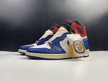 Air Jordan 1 Retro High Union Los Angeles Blue Toe BV1300-146 