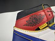 Air Jordan 1 Retro High Union Los Angeles Blue Toe BV1300-146  - 2