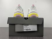 Blncig TRIPLE S SNEAKERS WHITE/LIGHT GREY/PINK/YELLOW - 3