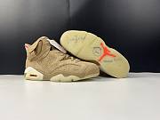 Jordan 6 Retro Travis Scott British Khaki  DH0690-200 - 5