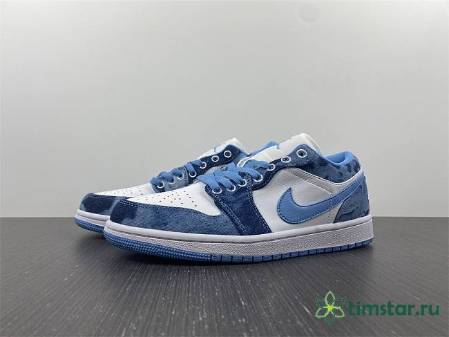 Air Jordan 1 Low Washed Denim DM8947-100 - 1