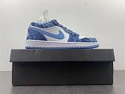 Air Jordan 1 Low Washed Denim DM8947-100 - 3