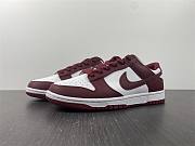 New Nike Dunk Low “Bordeaux” White/Bordeaux DD1503-108 - 1