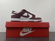 New Nike Dunk Low “Bordeaux” White/Bordeaux DD1503-108 - 3