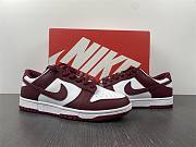 New Nike Dunk Low “Bordeaux” White/Bordeaux DD1503-108 - 6