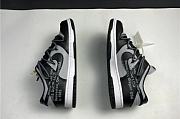 off white nike dunk low black grey - 3