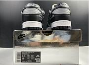 off white nike dunk low black grey - 6