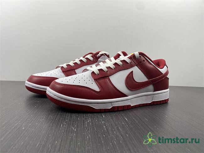 Nike Dunk Low Next Nature White Gym Red (W) DN1431-101 - 1