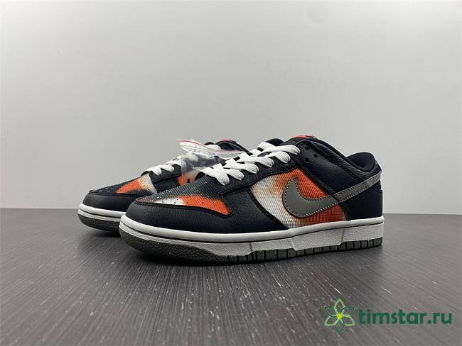 Nike Dunk Low Graffiti Black Red  DM0108-001 - 1