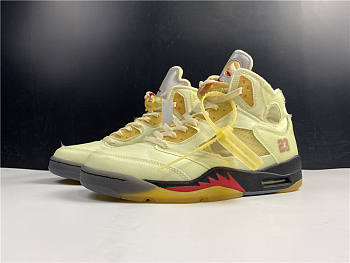 Jordan 5 Retro OFF-WHITE Sail  DH8565-100