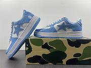 A Bathing Ape Bape Sta Low Blue  001FWH701001_SAX_A - 3