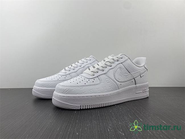 LsVttn Nike Air Force 1 Low By Virgil Abloh White  - 1