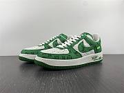 LsVttn Nike Air Force 1 Low By Virgil Abloh White Green - 1