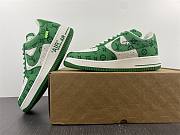 LsVttn Nike Air Force 1 Low By Virgil Abloh White Green - 5