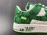 LsVttn Nike Air Force 1 Low By Virgil Abloh White Green - 3