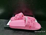 Guccii1 Slide Pink Rubber (W)  573922 JDR00 5846 - 3