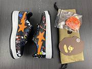 A Bathing Ape Bape Sta Paint Black - 2