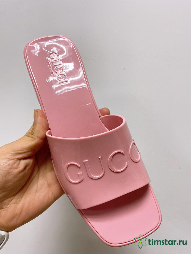 Guccii1 pink slipper - 1