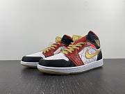 Jordan 1 Mid XQ White Black Sport Red  DV0576-176 - 1