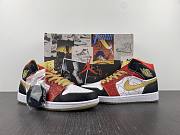 Jordan 1 Mid XQ White Black Sport Red  DV0576-176 - 2