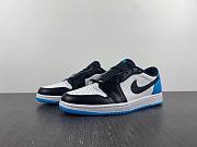 Nike Air Jordan 1 Retro Low OG Black Dark Powder Blue CZ0790-104 - 1