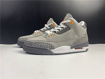  Air Jordan 3``Cool Gray'' CT8532-012