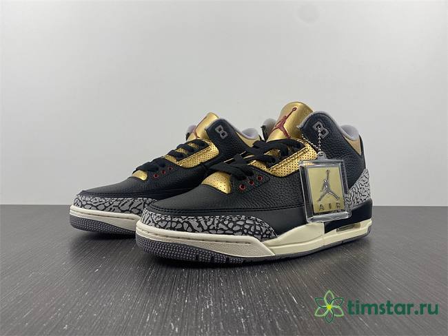 Air Jordan 3 WMNS “Black Gold” CK9246-067 - 1