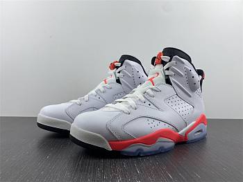 Jordan 6 Retro Infrared White   384664-123