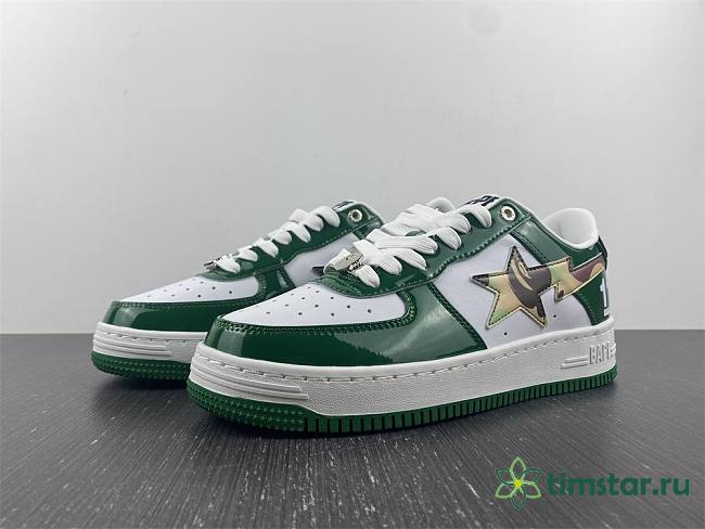 A Bathing Ape Bape Sta Low green  - 1