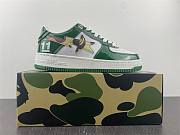 A Bathing Ape Bape Sta Low green  - 3