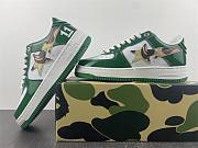 A Bathing Ape Bape Sta Low green  - 6