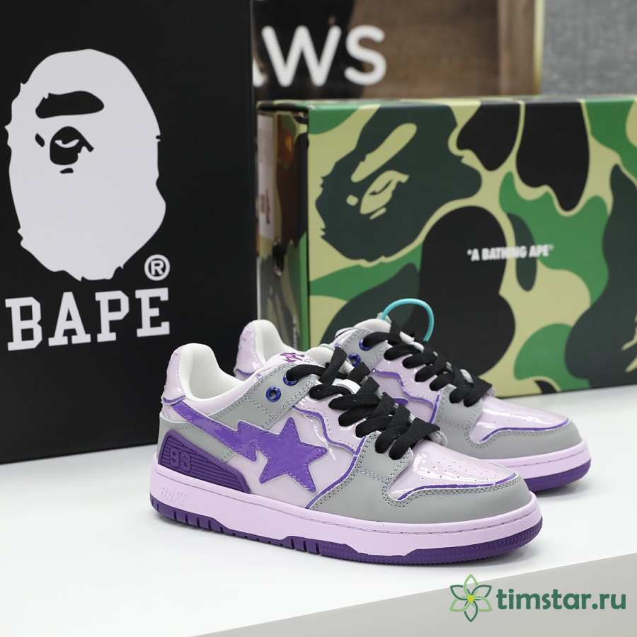 A Bathing Ape Bape Sta Low purple - Timstar