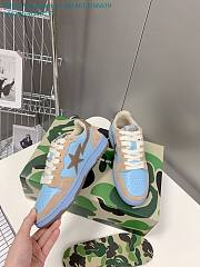 A Bathing Ape Bape Sta Low Blue sneaker - 1