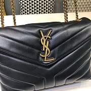 Loulou Medium YSL Matelasse Calfskin Flap-Top Shoulder Bag - 6